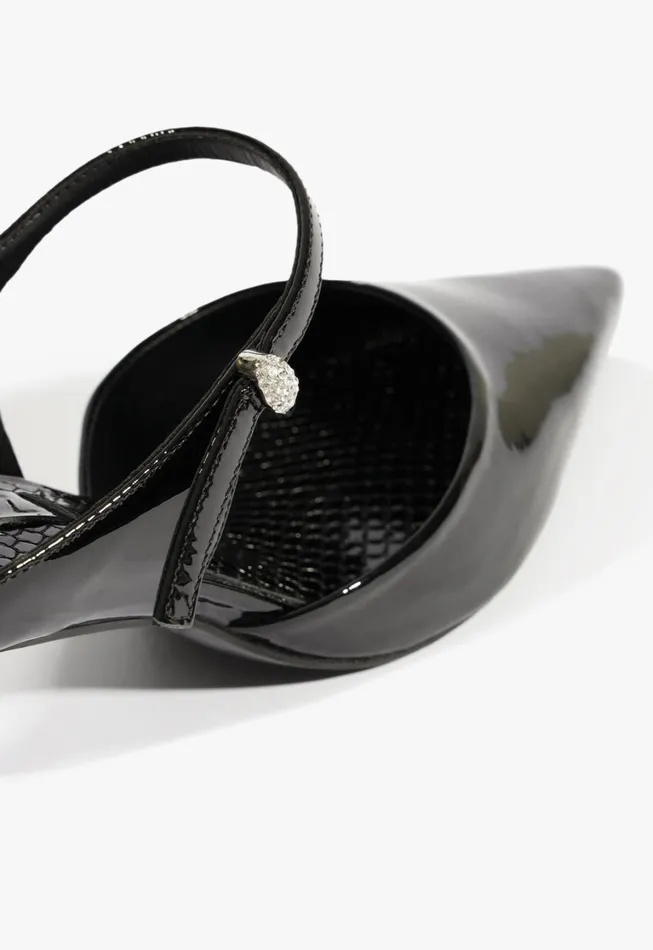 Schutz Shoes Women Tonya Mid Mule Pump Black
