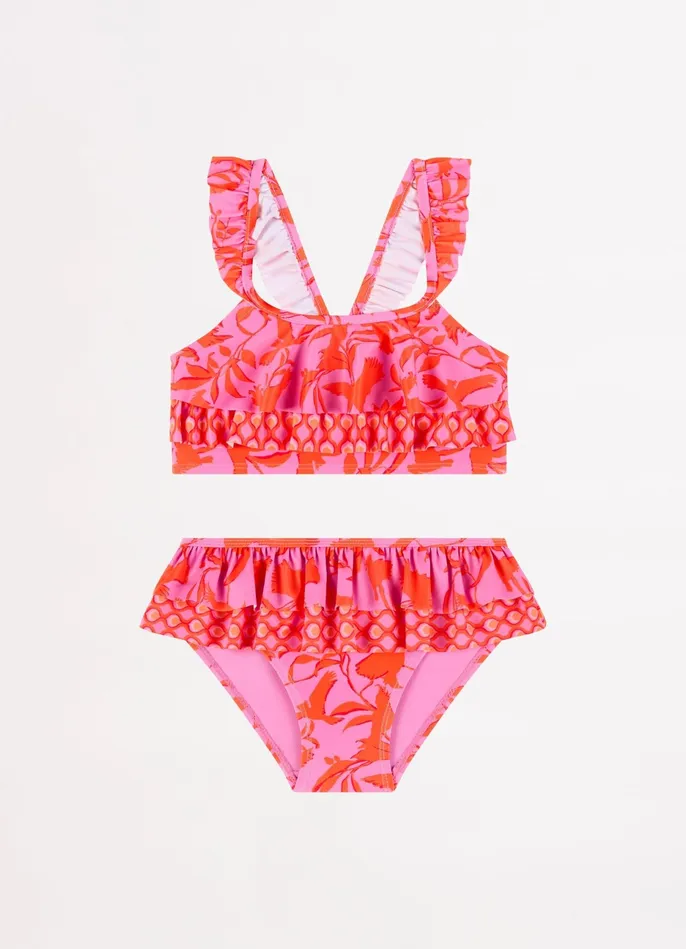 Seafolly Birds Of A Feather Girls Bikini 8211 Birds Feath Girls Toddler and Girls Bikinis