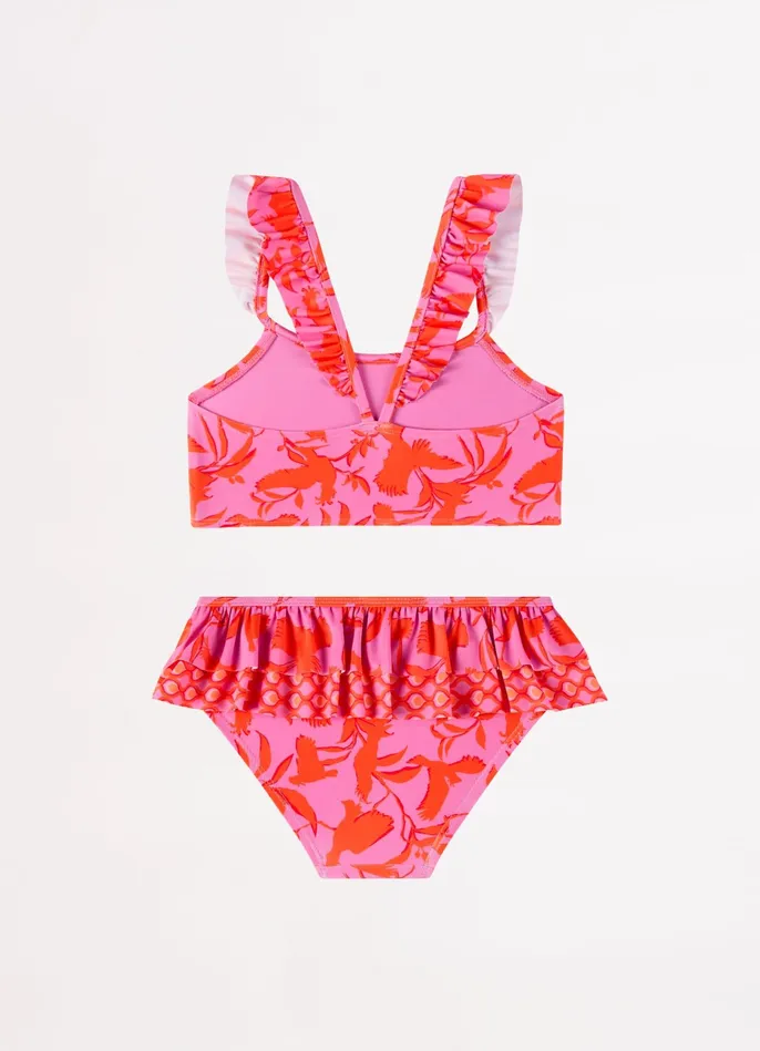 Seafolly Birds Of A Feather Girls Bikini 8211 Birds Feath Girls Toddler and Girls Bikinis