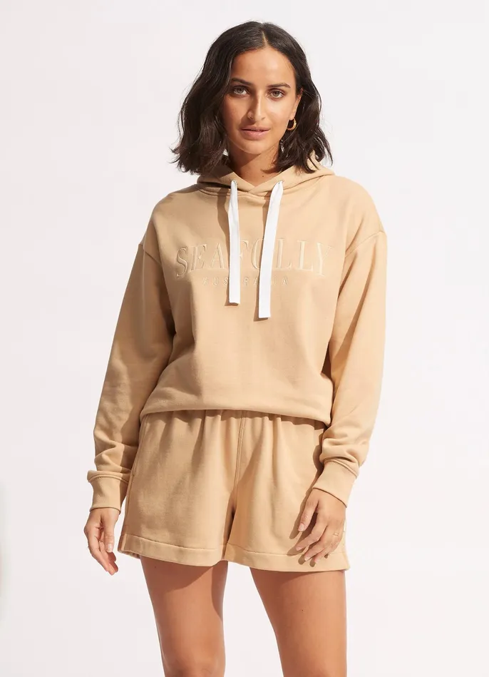 Seafolly Originals Lounge Short 8211 Camel Women Pants and Shorts