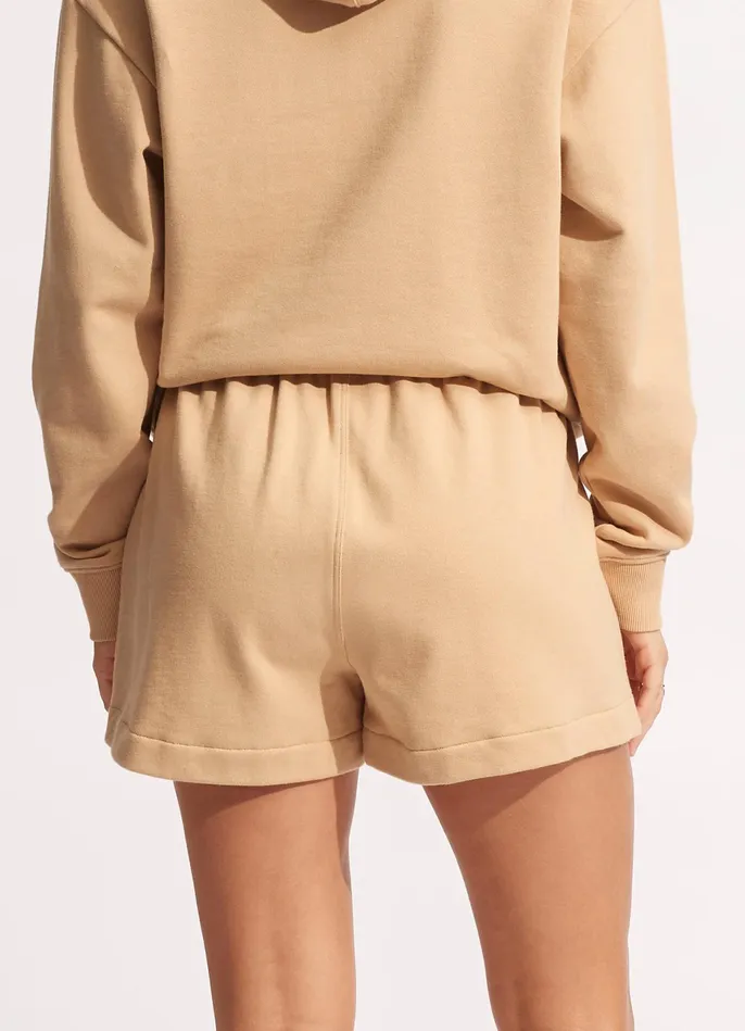 Seafolly Originals Lounge Short 8211 Camel Women Pants and Shorts Seafolly Originals Lounge Short 8211 Camel Women Pants and Shorts