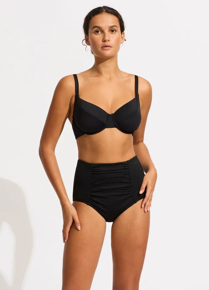 Seafolly Seafolly Collective High Waisted Pant 8211 Black Women High Waisted