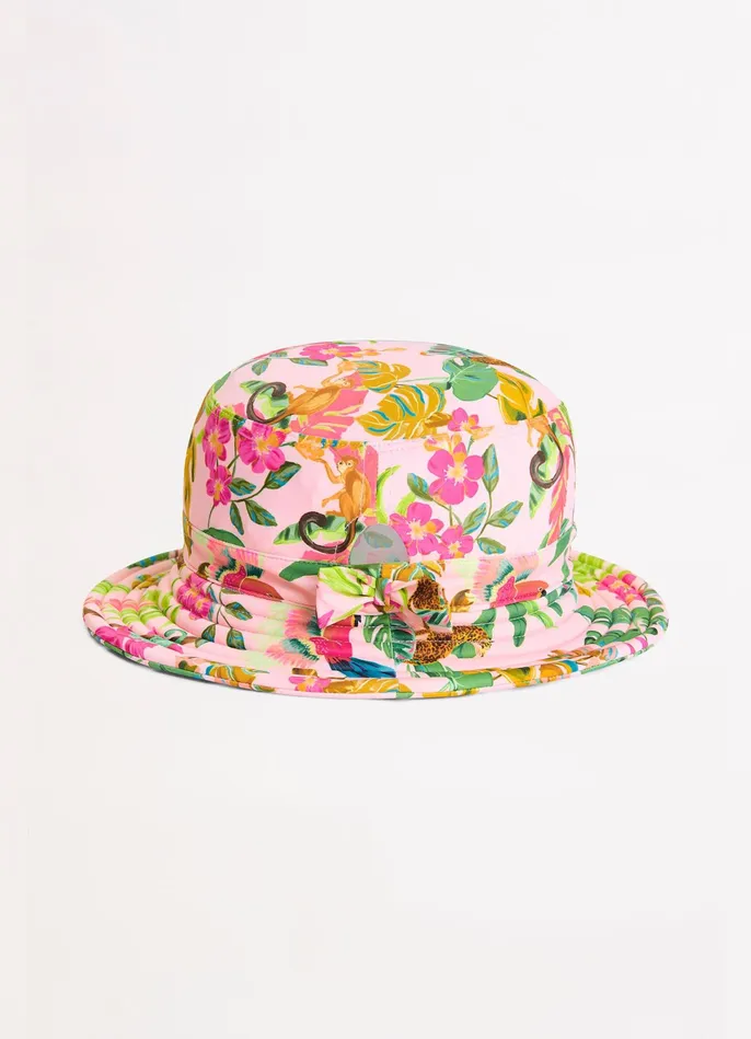 Seafolly Tropical Dreams Girls Bucket Hat 8211 Trop Pink Girls Accessories Seafolly Tropical Dreams Girls Bucket Hat 8211 Trop Pink Girls Accessories