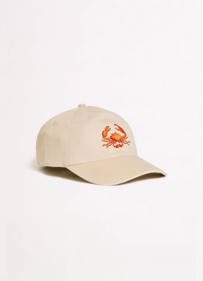 Seafolly Wish You Were Here Embroidered Cap 8211 Crab Orange Women Beach Hats Seafolly Wish You Were Here Embroidered Cap 8211 Crab Orange Women Beach Hats