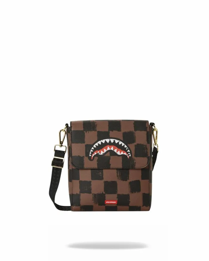 SHARKS IN PARIS VANQUISH LARGE SLING CROSSBODY Bags SPRAYGROUND