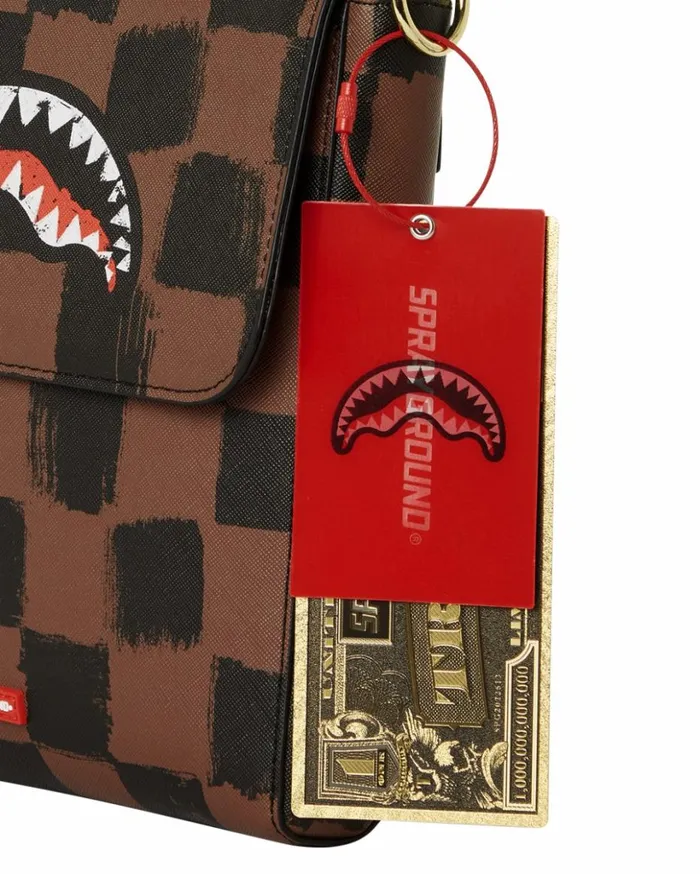 SHARKS IN PARIS VANQUISH LARGE SLING CROSSBODY Bags SPRAYGROUND