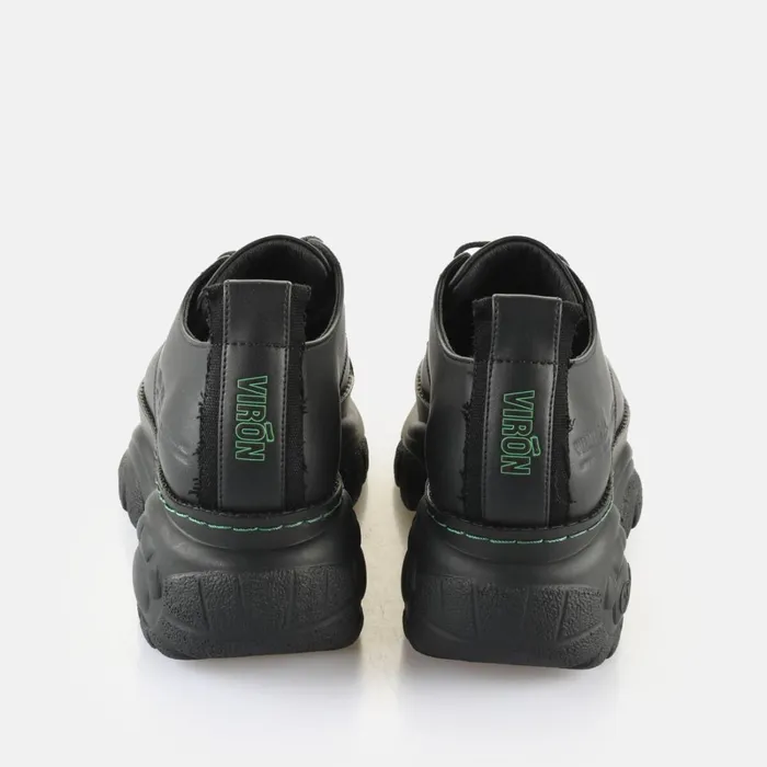 Shift08M990 8211 Vegan Corn Based Nappa 8211 Black Black Buffalo Lace Up Shoes Shift08M990 8211 Vegan Corn Based Nappa 8211 Black Black Buffalo Lace Up Shoes