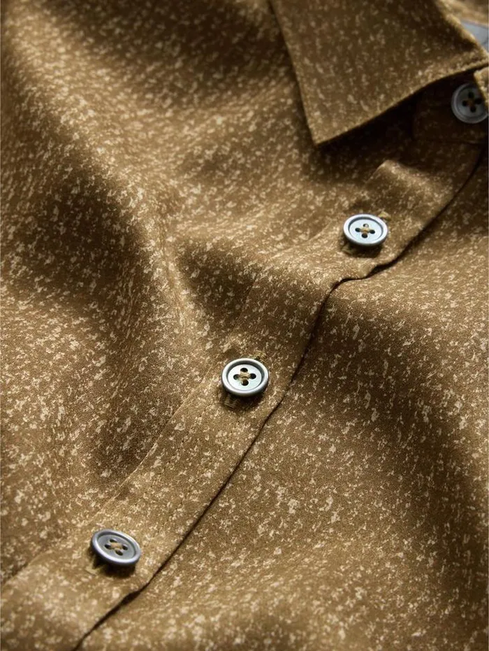 Shirts Men John Varvatos BUCKS SHIRT Flax Heather