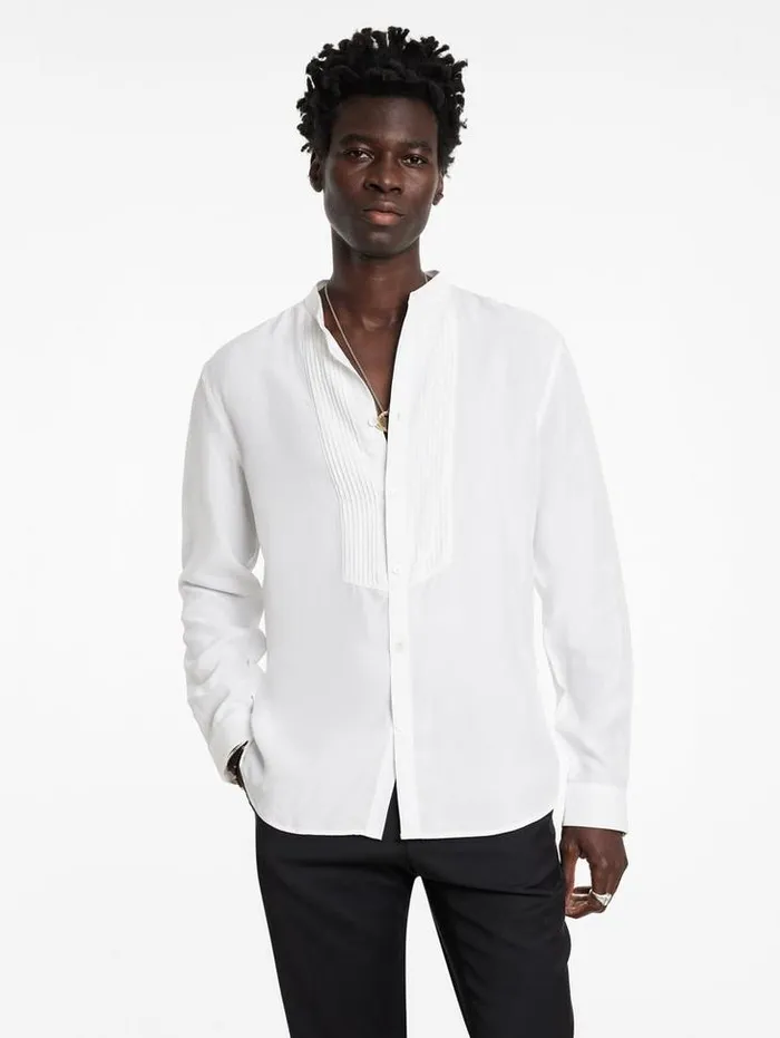Shirts Men John Varvatos HANOVER SHIRT Black