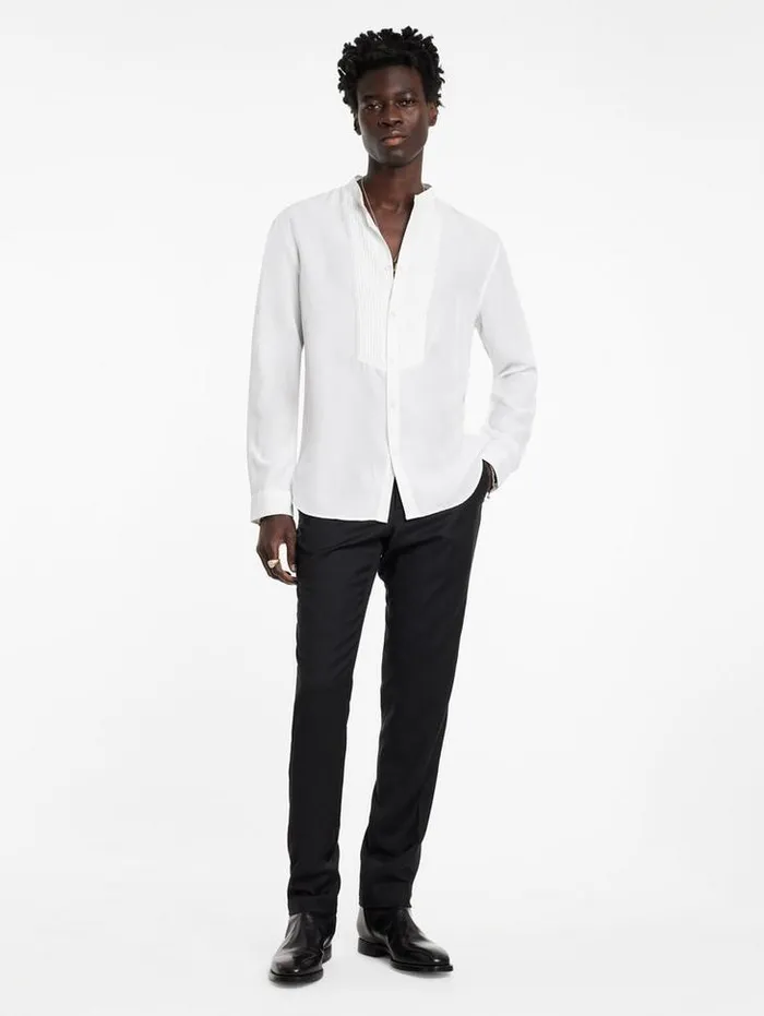 Shirts Men John Varvatos HANOVER SHIRT Black