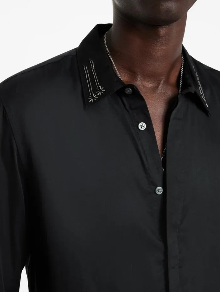 Shirts Men John Varvatos RODNEY SHIRT Black