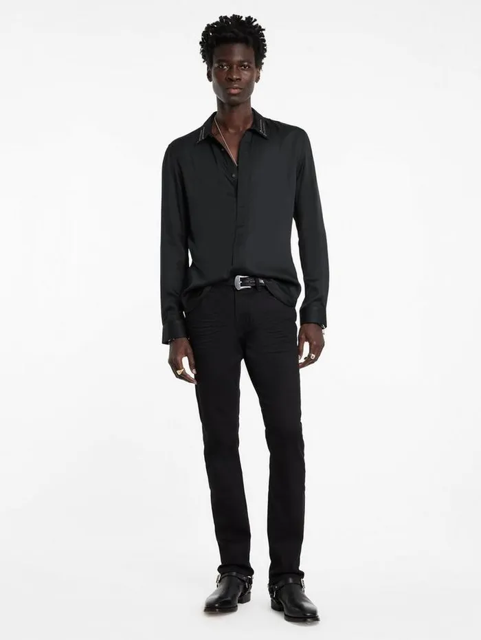 Shirts Men John Varvatos RODNEY SHIRT Black