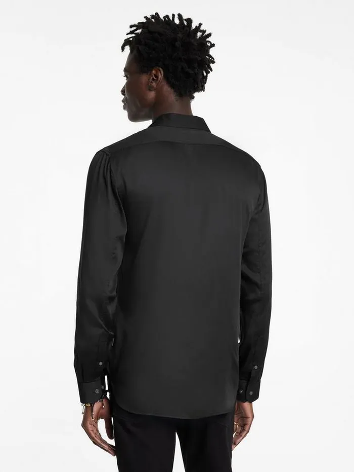 Shirts Men John Varvatos RODNEY SHIRT Black