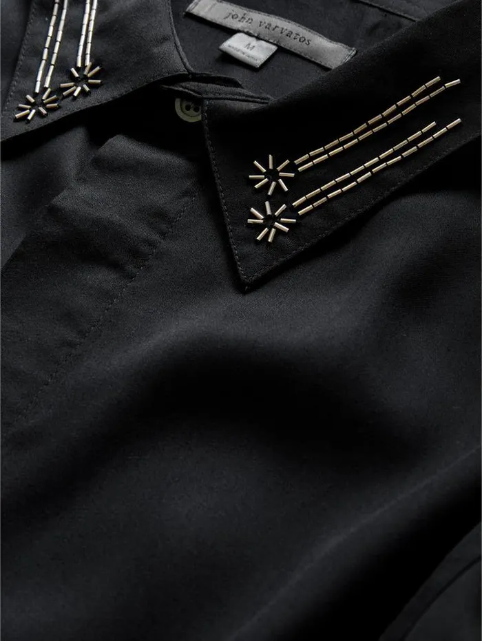 Shirts Men John Varvatos RODNEY SHIRT Black