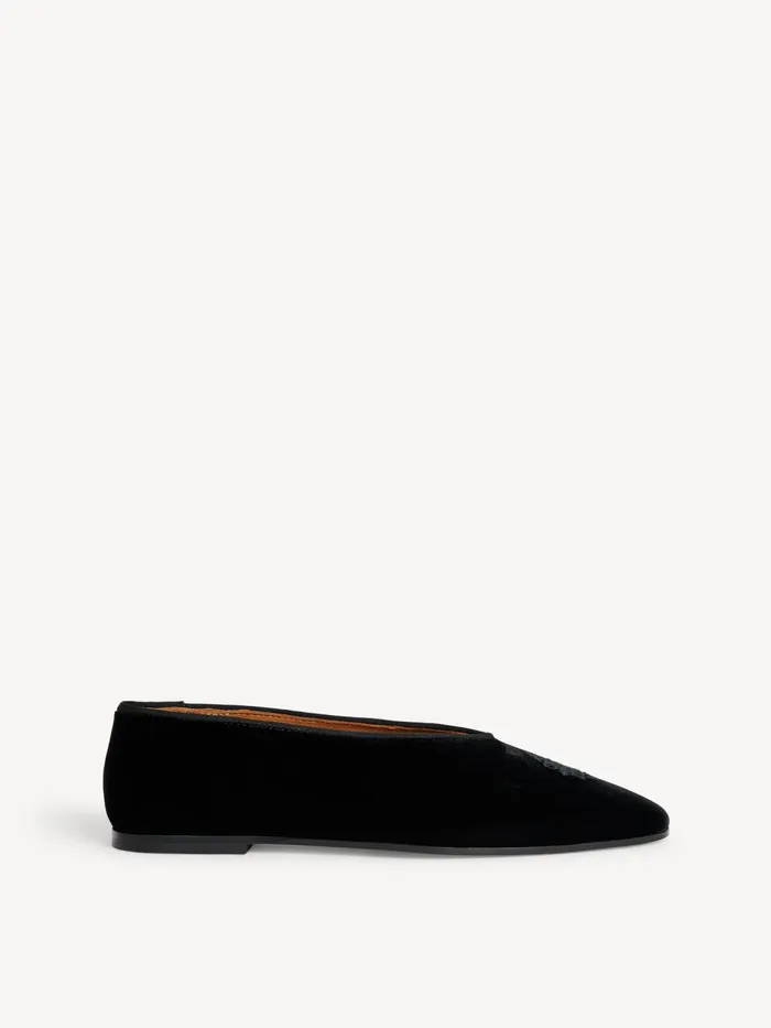 Shoes Women By Malene Birger Ayda Flats Black