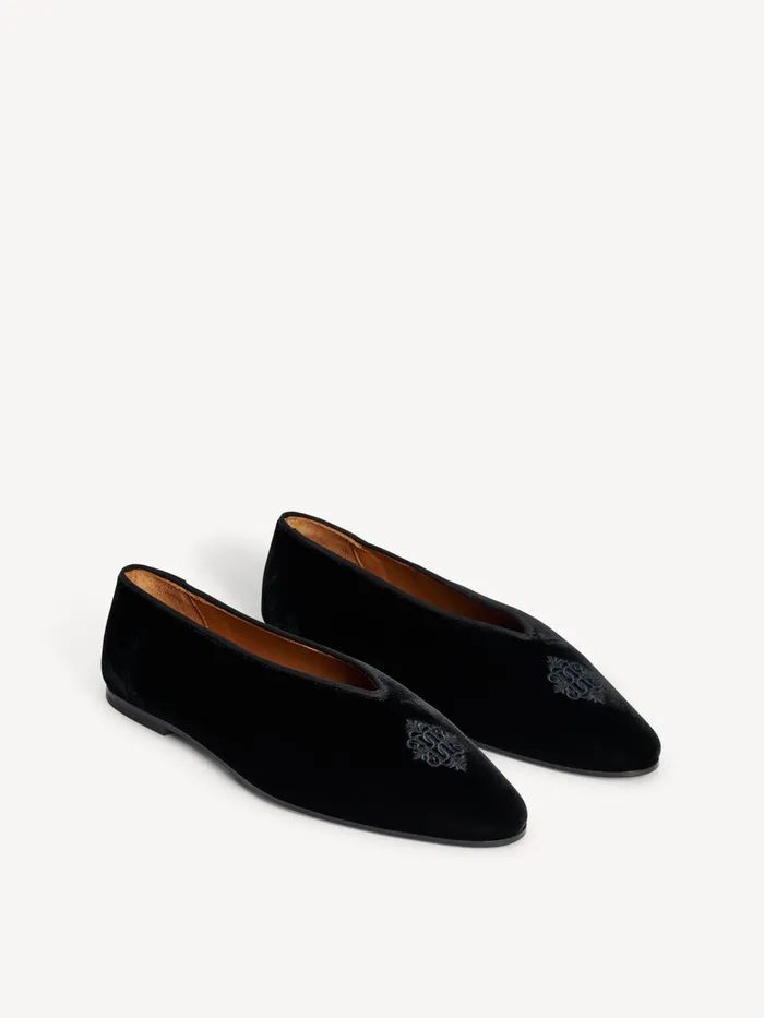 Shoes Women By Malene Birger Ayda Flats Black