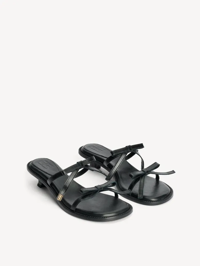 Shoes Women By Malene Birger Tianno Leather Sandals Black