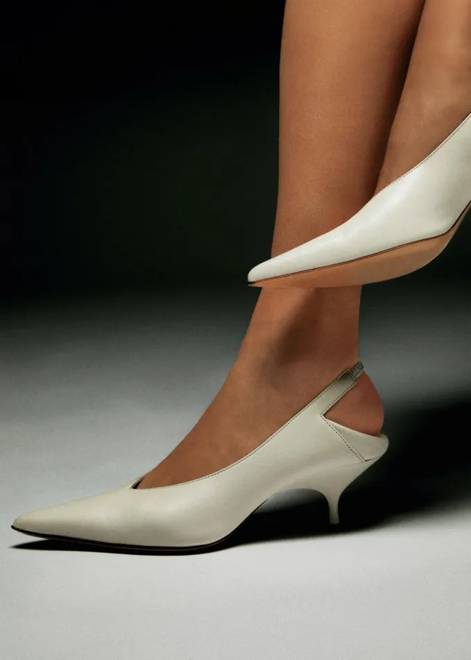 Shoes Women The Frankie Shop Gia Borghini X Heidi Bivens Heloise Heels 8211 Oyster