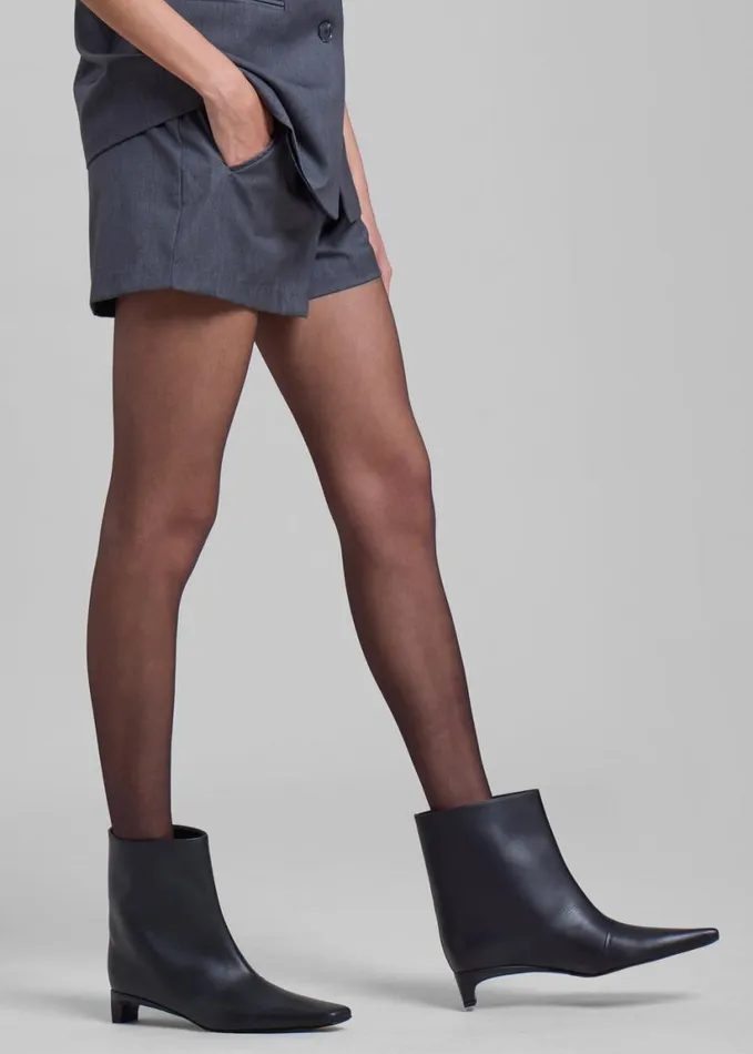 Shoes Women The Frankie Shop Loulou Studio Celine Ankle Boots 8211 Black