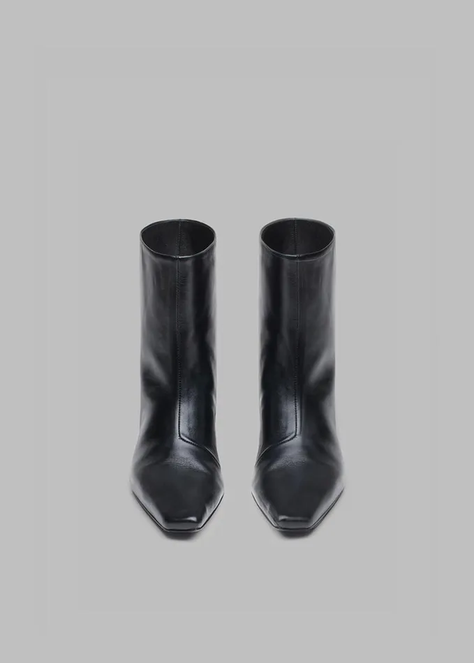 Shoes Women The Frankie Shop Loulou Studio Celine Ankle Boots 8211 Black