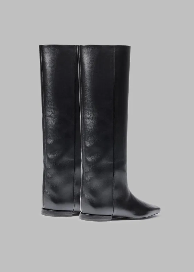 Shoes Women The Frankie Shop Loulou Studio Lirone High Boots 8211 Black