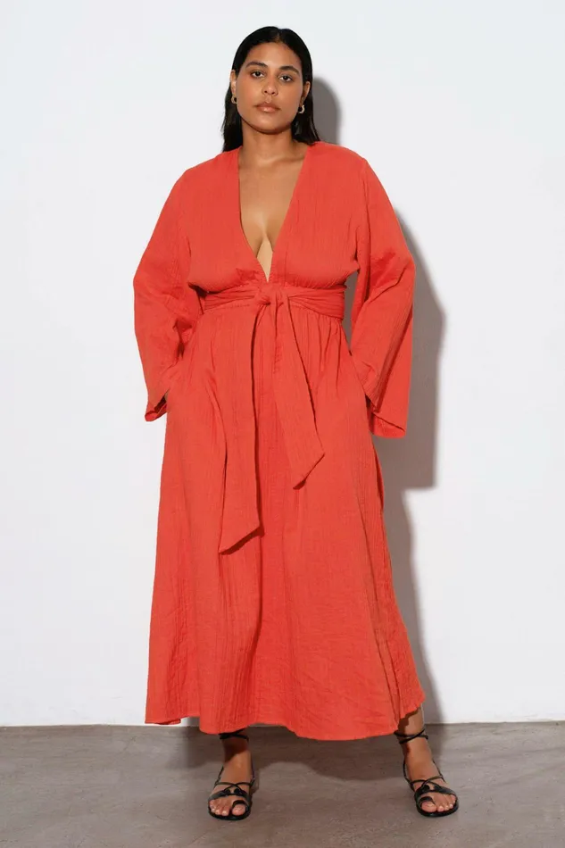 Shop Coverups Mara Hoffman Blair Dress Red Shop Coverups Mara Hoffman Blair Dress Red