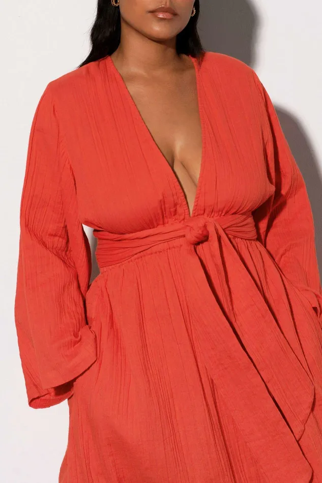 Shop Coverups Mara Hoffman Blair Dress Red Shop Coverups Mara Hoffman Blair Dress Red
