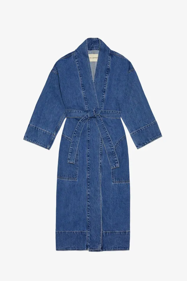 Shop Extended Sizes Mara Hoffman Extended Adrian Jacket Blue