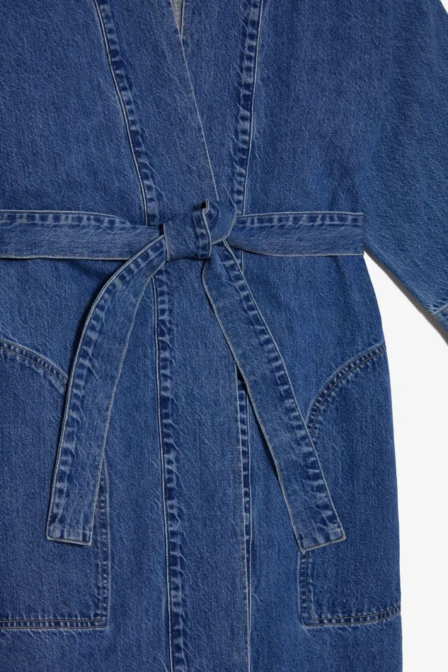 Shop Extended Sizes Mara Hoffman Extended Adrian Jacket Blue Shop Extended Sizes Mara Hoffman Extended Adrian Jacket Blue