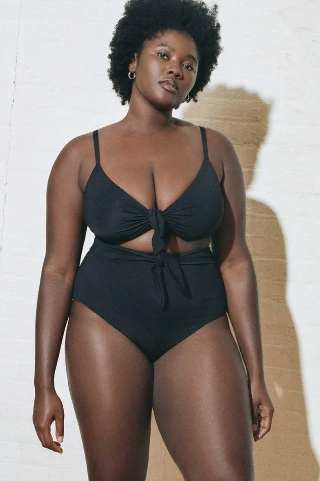 Shop Extended Sizes Mara Hoffman Extended Carla Bikini Top Black Shop Extended Sizes Mara Hoffman Extended Carla Bikini Top Black