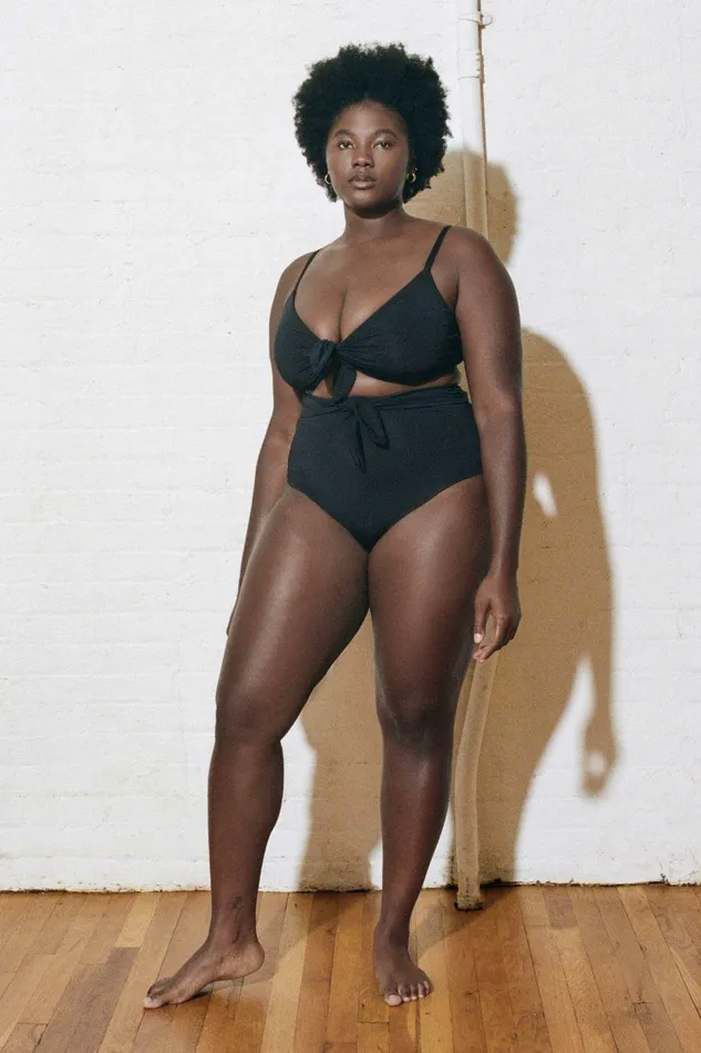 Shop Extended Sizes Mara Hoffman Extended Carla Bikini Top Black Shop Extended Sizes Mara Hoffman Extended Carla Bikini Top Black