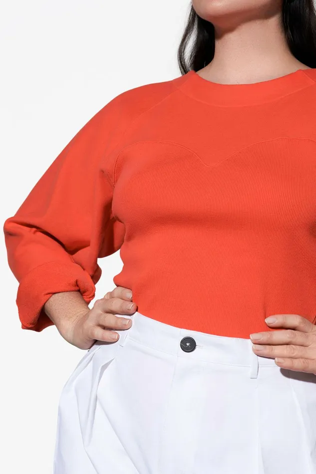 Shop Extended Sizes Mara Hoffman Extended Genevieve Top Orange Shop Extended Sizes Mara Hoffman Extended Genevieve Top Orange