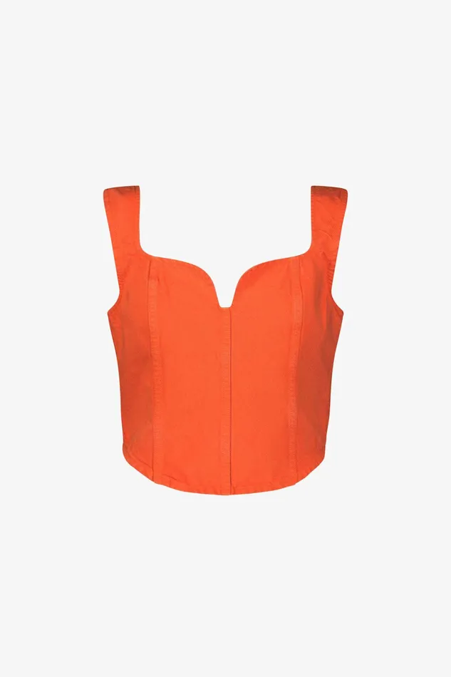Shop Extended Sizes Mara Hoffman Extended Milla Top Orange