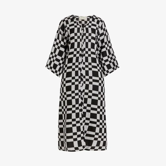 Shop Extended Sizes Mara Hoffman Extended Phoebe Dress White And Black