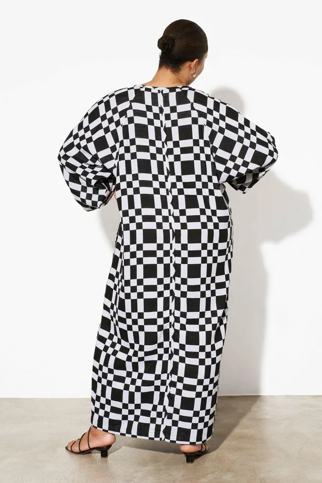 Shop Extended Sizes Mara Hoffman Extended Phoebe Dress White And Black Shop Extended Sizes Mara Hoffman Extended Phoebe Dress White And Black