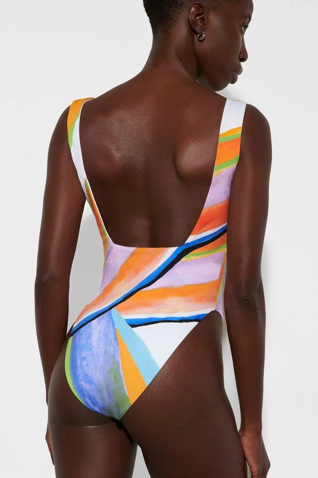 Shop One Pieces Mara Hoffman Idalia One Piece Multi