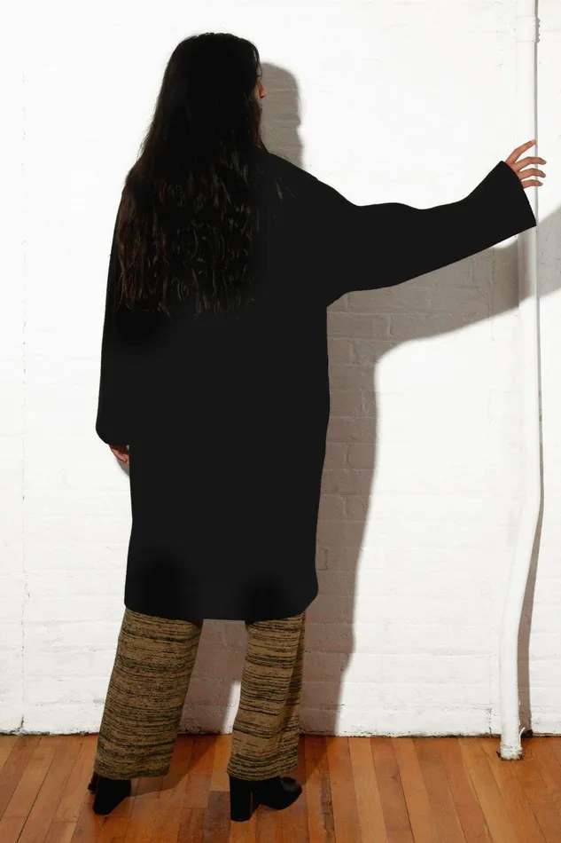 Shop Outerwear Mara Hoffman Clementine Coat Black Shop Outerwear Mara Hoffman Clementine Coat Black