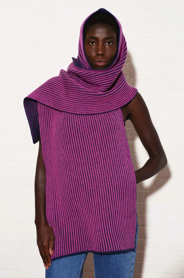 Shop Sweaters and Knits Mara Hoffman Lou Scarf Pink
