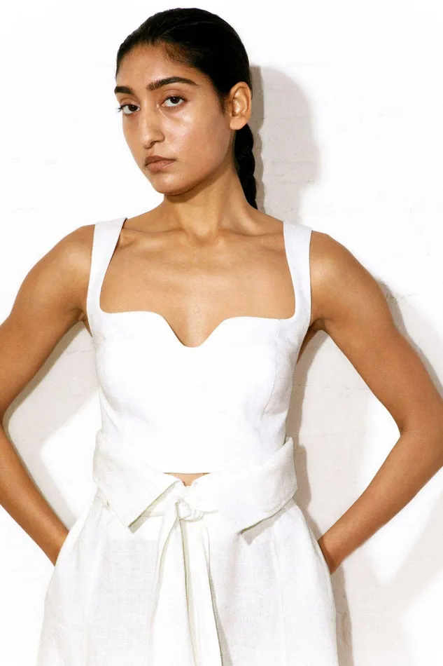 Shop Tops Mara Hoffman Jini Top White