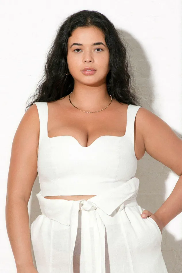 Shop Tops Mara Hoffman Jini Top White