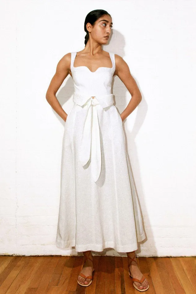 Shop Tops Mara Hoffman Jini Top White