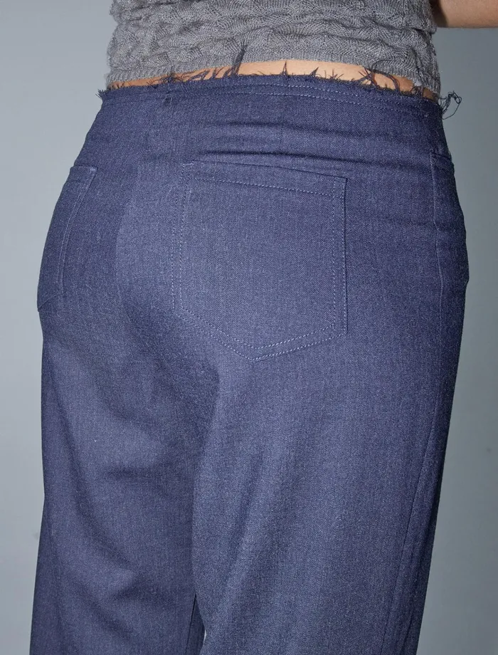 Sienna Navy Women Paloma Wool Trousers