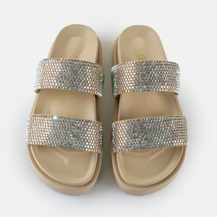 Sol Tss Glam Cream Buffalo Sandals and Slides Sol Tss Glam Cream Buffalo Sandals and Slides