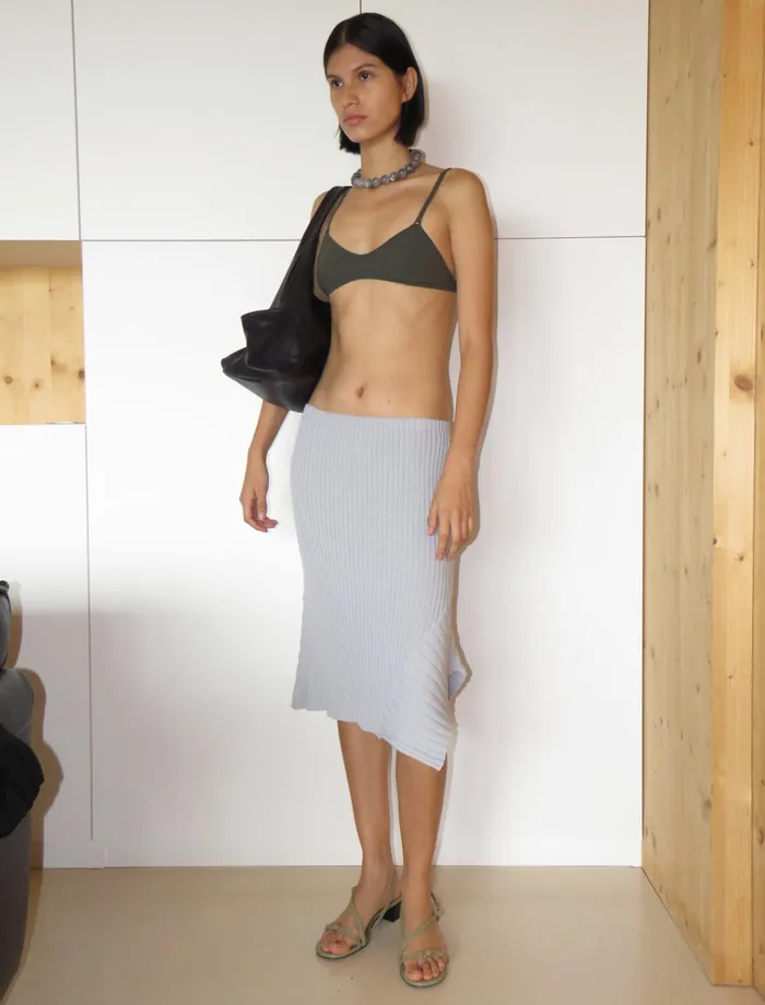 Solteira Light Blue Women Paloma Wool Skirts