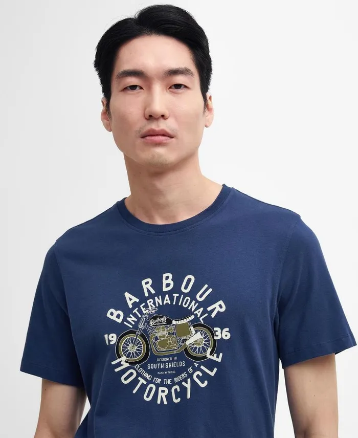 Spirit Graphic TShirt Whisper White Men Barbour TShirts