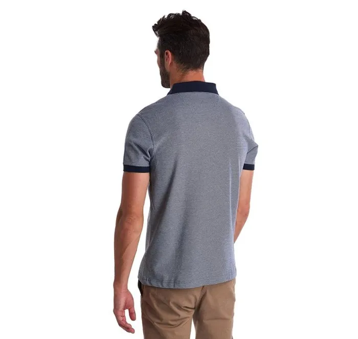 Sports Polo Mix Shirt Chambray Men Barbour Polo Shirts