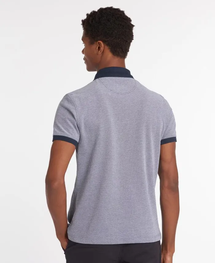 Sports Polo Mix Shirt Chambray Men Barbour Polo Shirts
