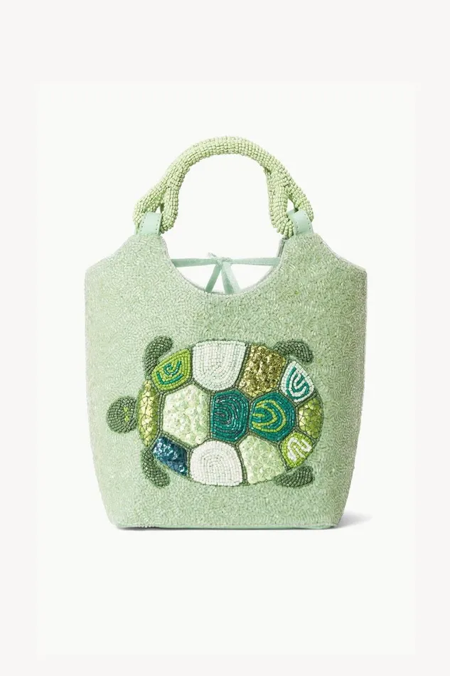 STAUD Beaded Women STAUD BEADED COTE BAG BABY TURTLE