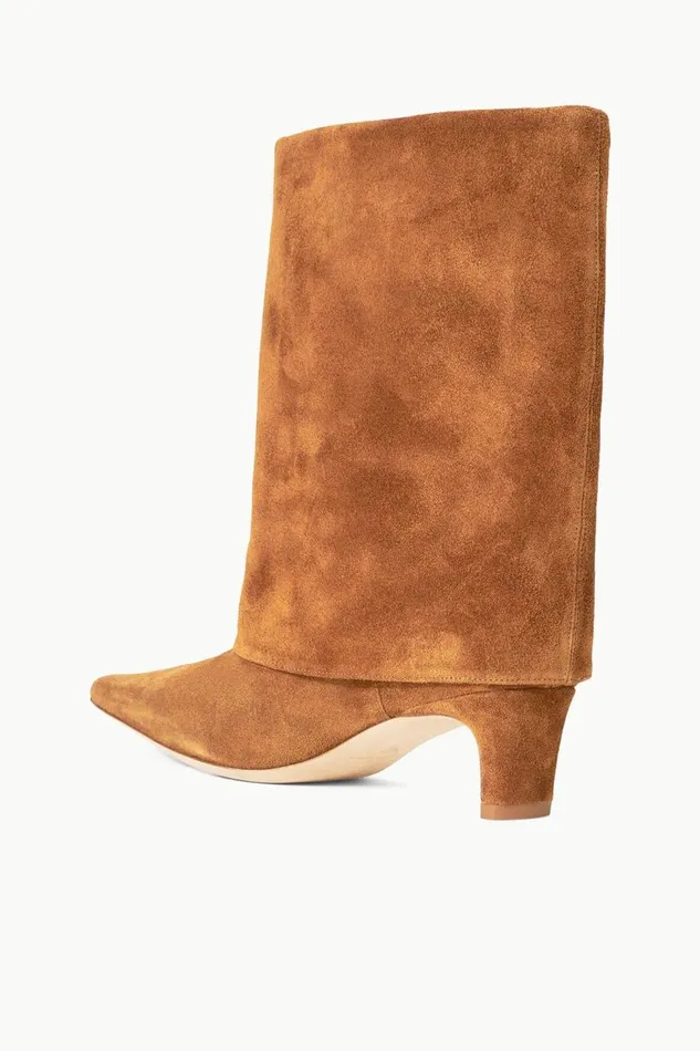 STAUD Boots Women STAUD WALLY FOLDOVER BOOT TAN STAUD Boots Women STAUD WALLY FOLDOVER BOOT TAN
