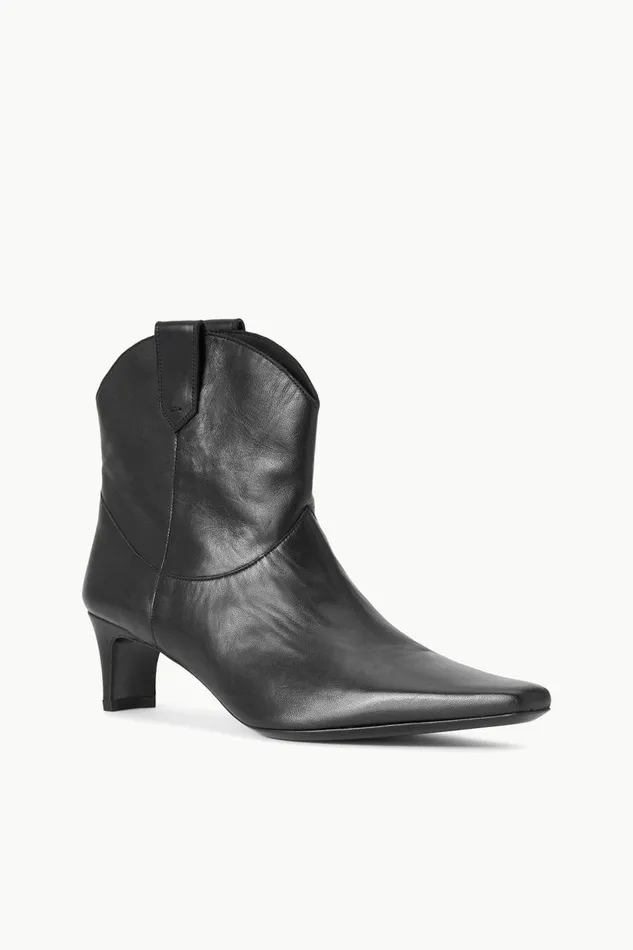STAUD Boots Women STAUD WESTERN WALLY ANKLE BOOT BLACK STAUD Boots Women STAUD WESTERN WALLY ANKLE BOOT BLACK